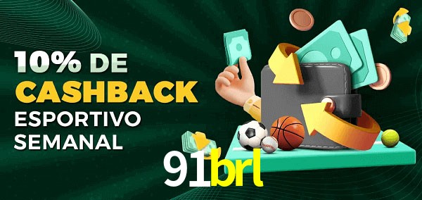 10% de bônus de cashback na 91brl